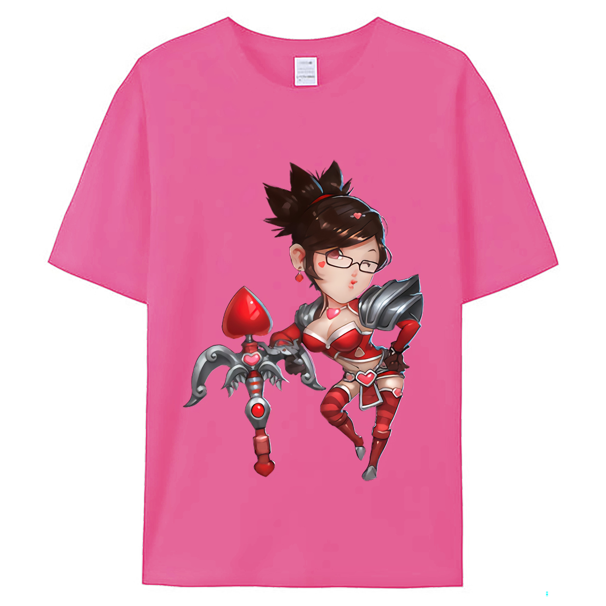 （画像用） リーグ・オブ・レジェンド League of Legends LOL レディースカジュアルプリントTシャツ（綿100％）